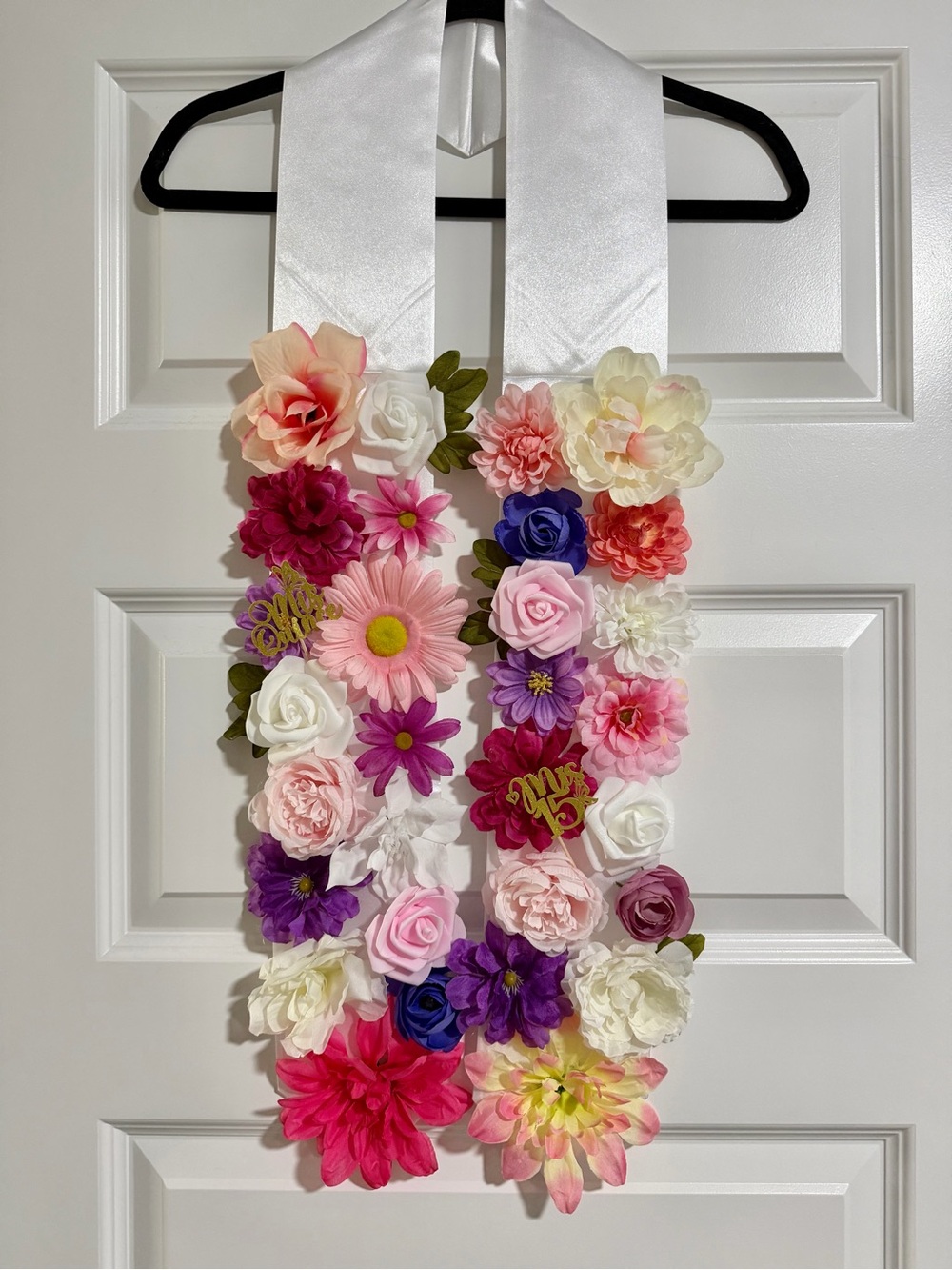 Quince floral sash/ Sunflower floral sash/lei
